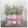 Valentines Day Decorations>Kirklands Home Valentine's Day Mason Jar Canvas Art Print