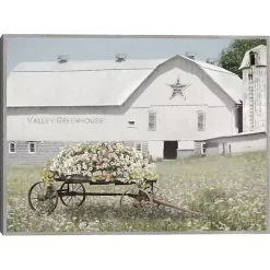 Kirklands Home Valley Greenhouse Framed Art Print Sale