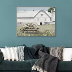 Kirklands Home Valley Greenhouse Framed Art Print Sale