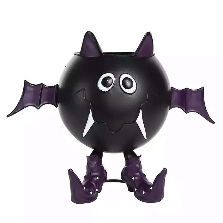 Halloween>Kirklands Home Vampire Bat Halloween Candy Bowl
