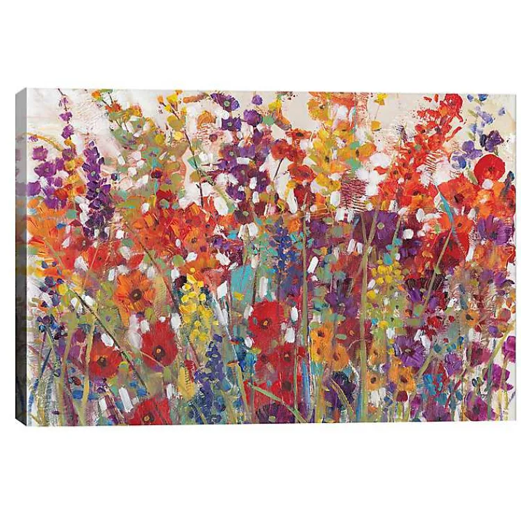 Kirklands Home Variety of Flowers II Canvas Art Print Multi New