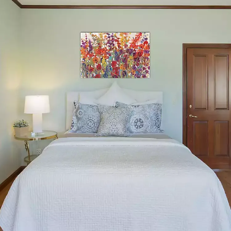 Kirklands Home Variety of Flowers II Canvas Art Print Multi New