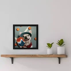 Kirklands Home Varsity Pickle Framed Art Print Multi Outlet