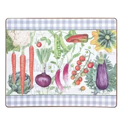 Kirklands Home Vegetable Garden Hardboard Placemats, Set of 6 Multi Outlet