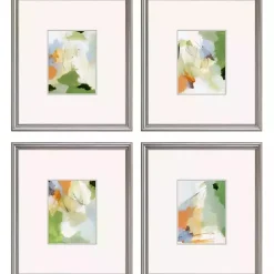 Kirklands Home Verdure Abstract Framed Art Prints, Set of 4 Outlet