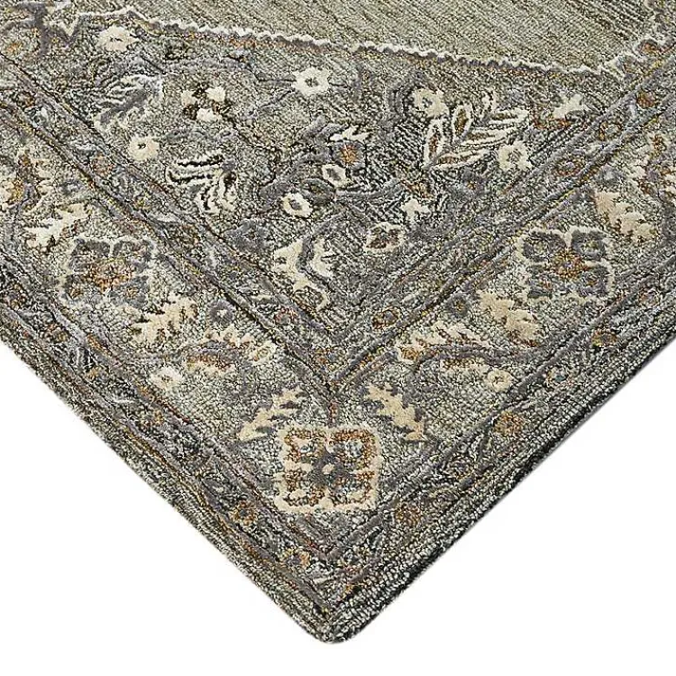 Kirklands Home Vestige Camel Hand-Tufted Area Rug, 5x7 Gray Outlet