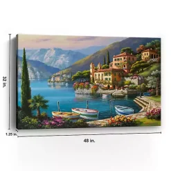 Kirklands Home Villa Bella Vista Canvas Art Print, 48x32 in.