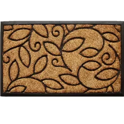 Kirklands Home Vine Leaves Swirl Doormat, 36x24 in. Sale