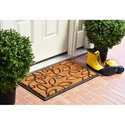 Kirklands Home Vine Leaves Swirl Doormat, 36x24 in. Sale
