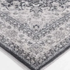 Kirklands Home Vintage Medallion Area Rug, 5x7 Blue Clearance