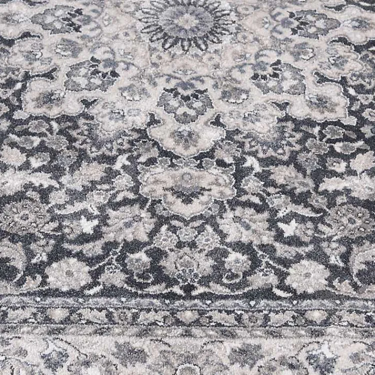 Kirklands Home Vintage Medallion Area Rug, 5x7 Blue Clearance
