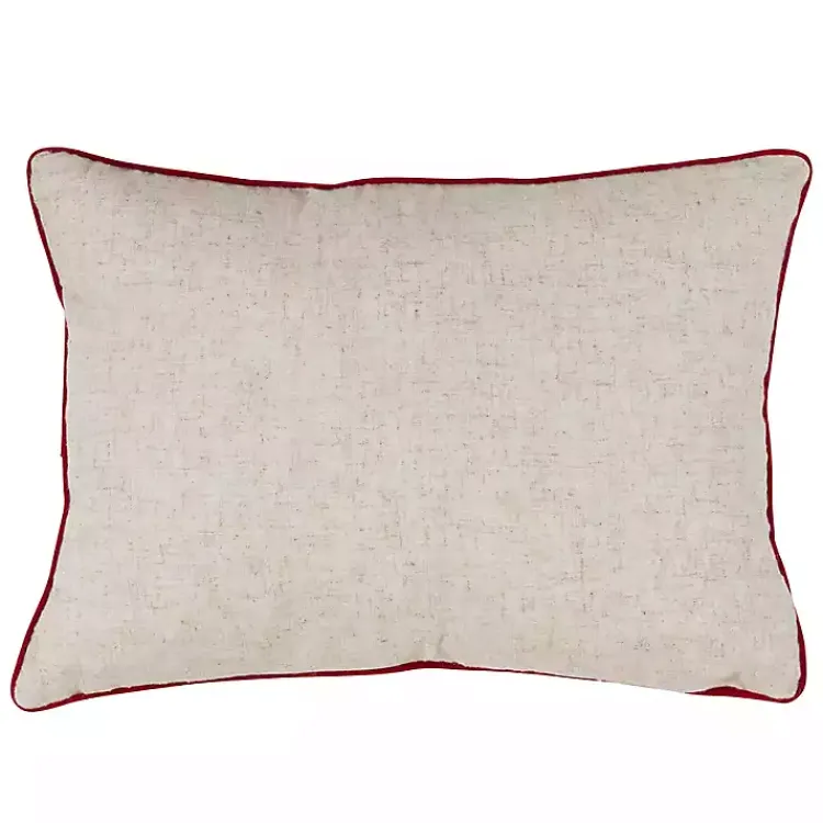 Christmas Pillows>Kirklands Home Vintage Car Holiday Lumbar Pillow