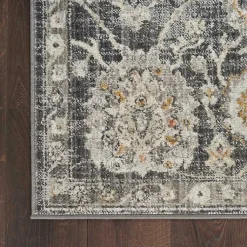 Kirklands Home Vintage Charcoal Oushak Area Rug, 8x10 Gray Clearance