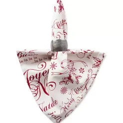 Christmas Dining & Entertaining>Kirklands Home Vintage Christmas Print Napkins, Set of 6