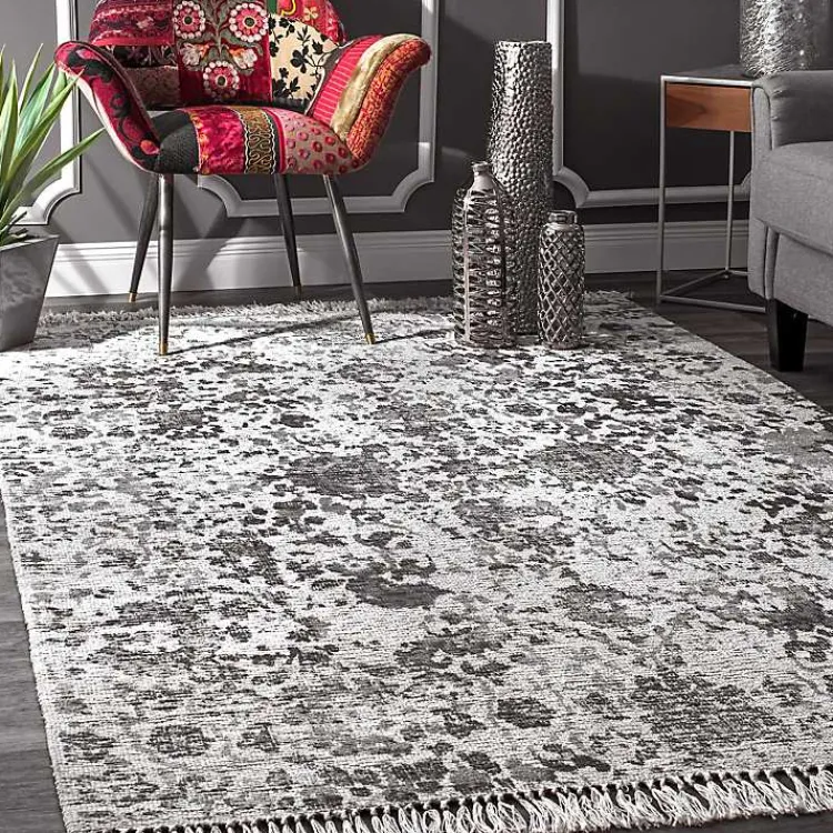 Kirklands Home Vintage Ezra Fringe Area Rug, 5x8 Online