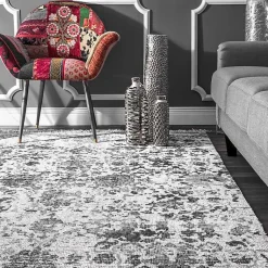 Kirklands Home Vintage Ezra Fringe Area Rug, 5x8 Online