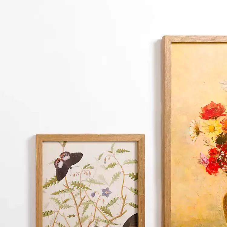 Kirklands Home Vintage Floral Framed Art 6-pc. Gallery Set Multi Discount