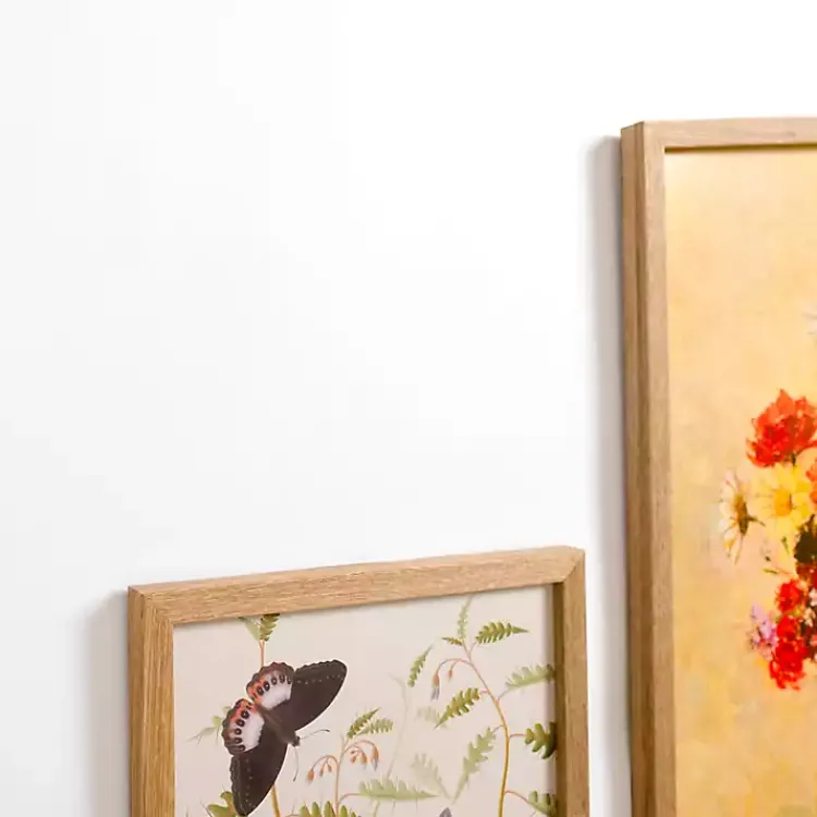 Kirklands Home Vintage Floral Framed Art 6-pc. Gallery Set Multi Discount