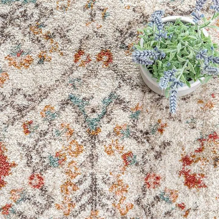 Kirklands Home Vintage Floral Lenore Area Rug, 7x10 Multi Discount