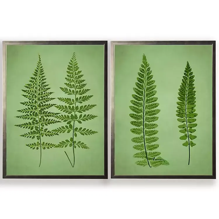 Kirklands Home Vintage Ferns I Framed Art Prints, Set of 2 Green Online