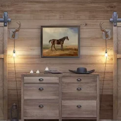 Kirklands Home Vintage Horse Framed Art Print Brown Online