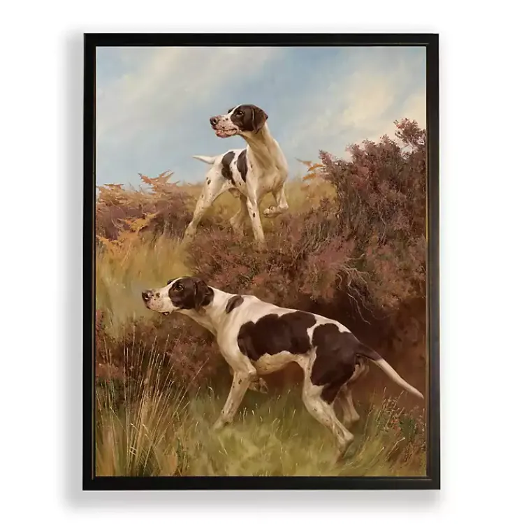 Kirklands Home Vintage Hunting Dogs Framed Art Print