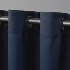Kirklands Home Vintage Indigo Woven Curtain Panel Set, 84 in. Blue Online