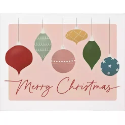 Christmas Art & Wall Decor>Kirklands Home Vintage Merry Christmas Ornament Wall Plaque