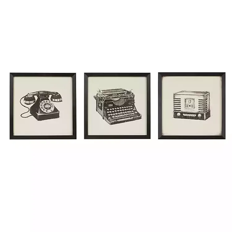 Kirklands Home Vintage Model Framed Art Prints, Set of 3 Online