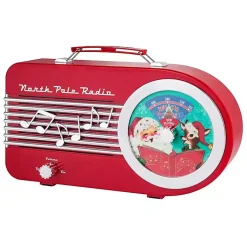 Christmas Decorations>Kirklands Home Vintage North Pole Radio