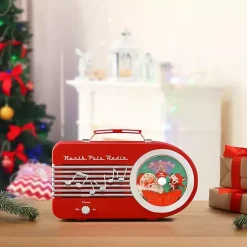 Christmas Decorations>Kirklands Home Vintage North Pole Radio