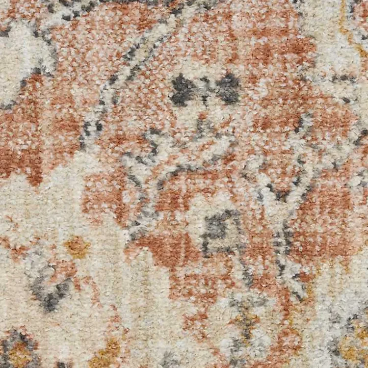 Kirklands Home Vintage Rust Oushak Area Rug, 5x7 New