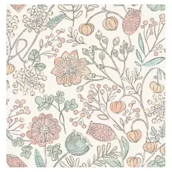 Kirklands Home Vintage Woodland Floral Peel & Stick Wallpaper