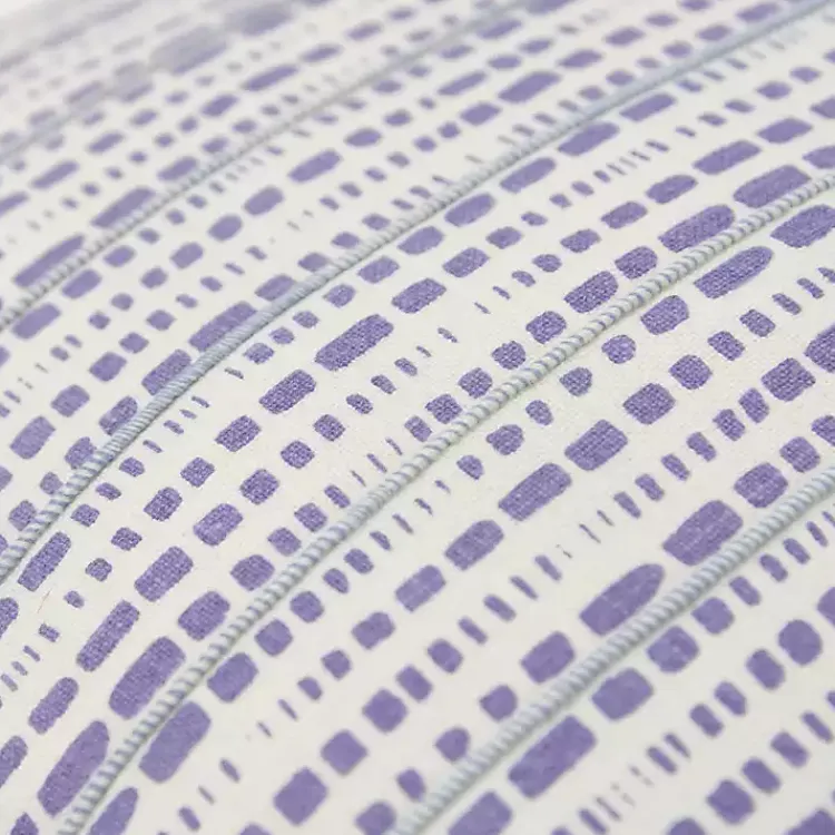 Pillows>Kirklands Home Violet Dash Print Throw Pillow