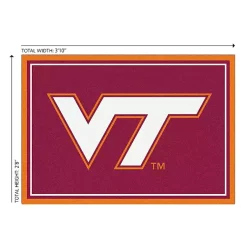 Kirklands Home Virginia Tech Area Rug, 3x4 Red Online