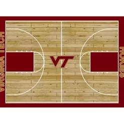 Kirklands Home Virginia Tech Courtside Area Rug, 4x6