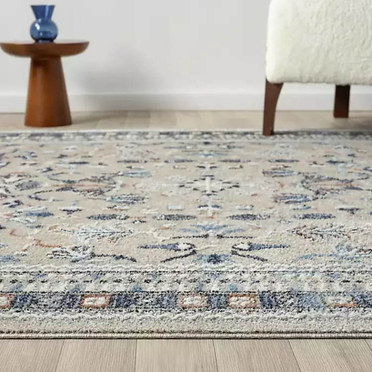 Kirklands Home Vista Blue Beige Area Rug, 7x9 Discount