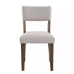 Kirklands Home Wade Upholstered Dining Chairs, Set of 2 Gray Hot