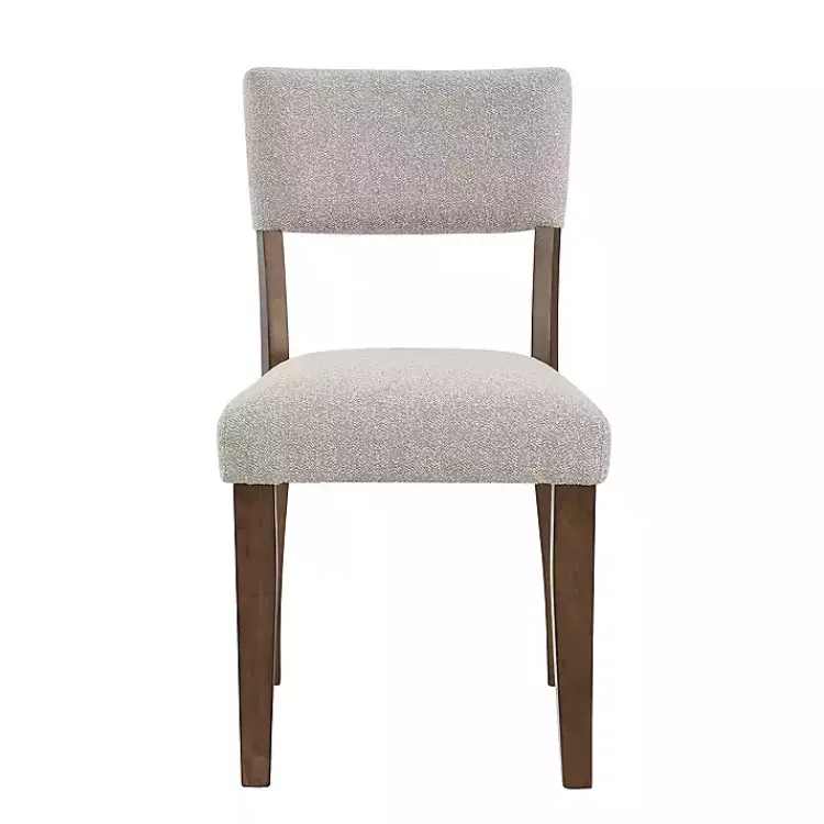 Kirklands Home Wade Upholstered Dining Chairs, Set of 2 Gray Hot