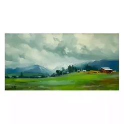 Kirklands Home Wallowa Valley Giclee Canvas Art Print Hot
