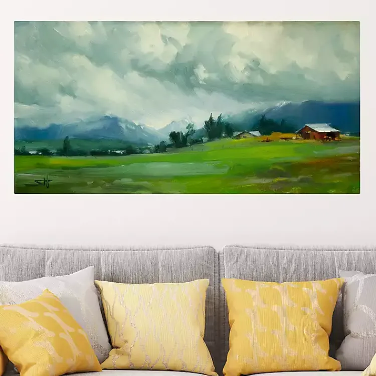 Kirklands Home Wallowa Valley Giclee Canvas Art Print Hot