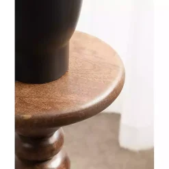 Kirklands Home Walnut Tirollo Accent Table Brown Online