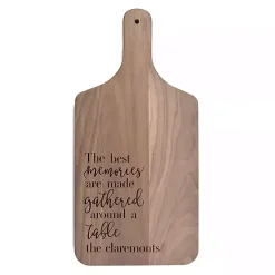 Fall>Kirklands Home Walnut Personalized Best Memories Cutting Board Brown