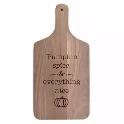 Kirklands Home Walnut Pumpkin Spice Everything Nice Cutting Board Brown Online