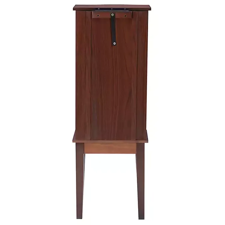 Kirklands Home Walnut Wood 6-Drawer Maddie Jewelry Armoire Brown Outlet