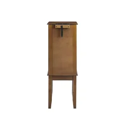 Kirklands Home Walnut Wood 5-Drawer Zinnia Jewelry Armoire Brown Hot