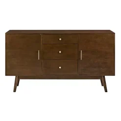 Kirklands Home Warm Brown Mid-Century Modern Storage Console Best