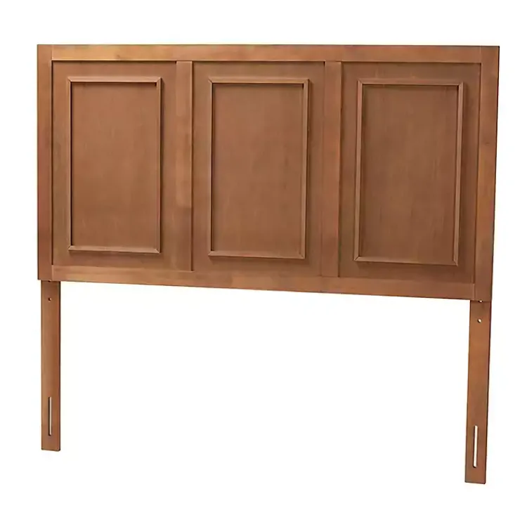 Kirklands Home Warm 3-Panel Wood Full Headboard Brown Best