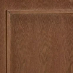 Kirklands Home Warm 3-Panel Wood Full Headboard Brown Best