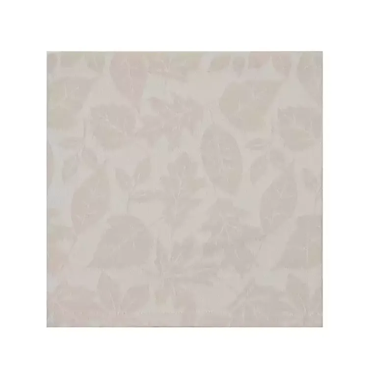 Fall>Kirklands Home Warm Neutral Leaves Napkins, Set of 6